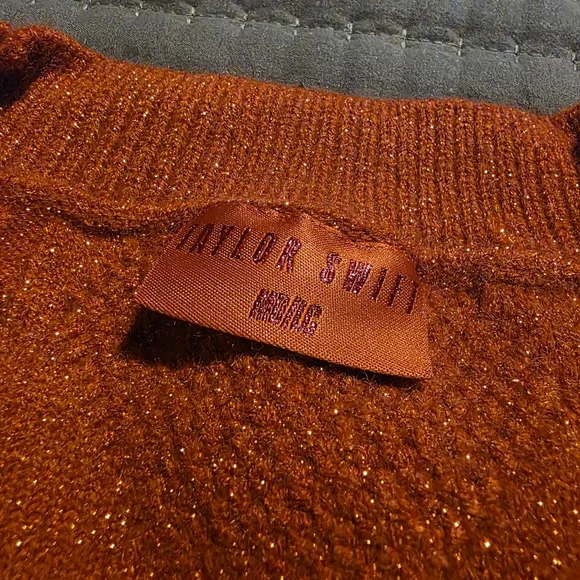 Taylor Swift Life Of A Showgirl Cardigan Med/Large & CD Sealed. - Picture 5 of 7